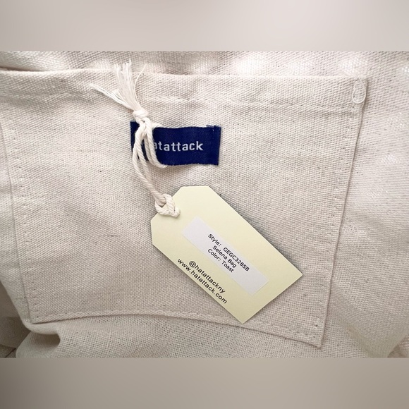 Hat Attack Selena Straw Tote - NWT - Picture 7 of 10